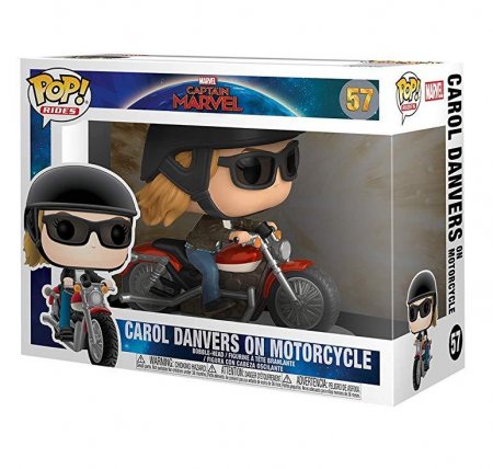  Funko POP! Rides:     (Carol Danvers on Motorcycle)   (Captain Marvel) (36418) 9,5 
